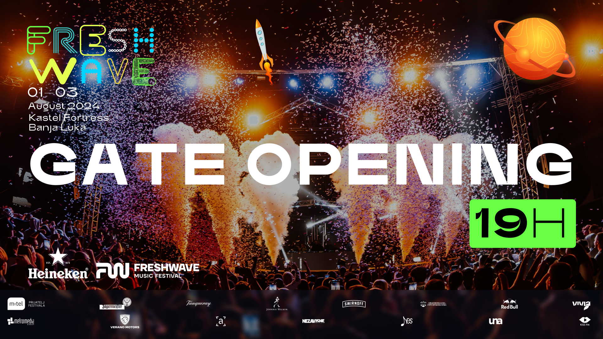 Freshwave 2024: Sve je spremno za najveće izdanje festivala do sada! Freshwave 2024: Sve je spremno za najveće izdanje festivala do sada!