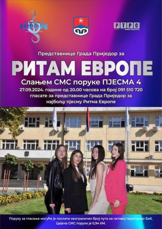 “Ritam Evrope” 27. septembra na Palama “Ritam Evrope” 27. septembra na Palama