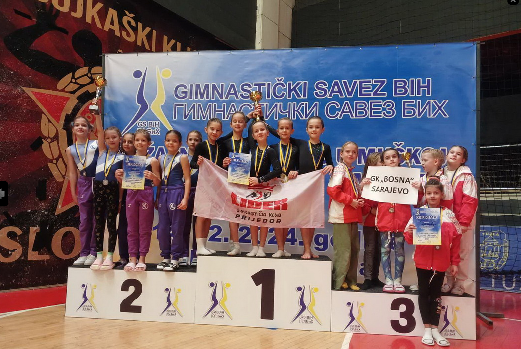 Mlade gimnastičarke GK ” Lider” nastavljaju sa uspjesima na takmičenjima