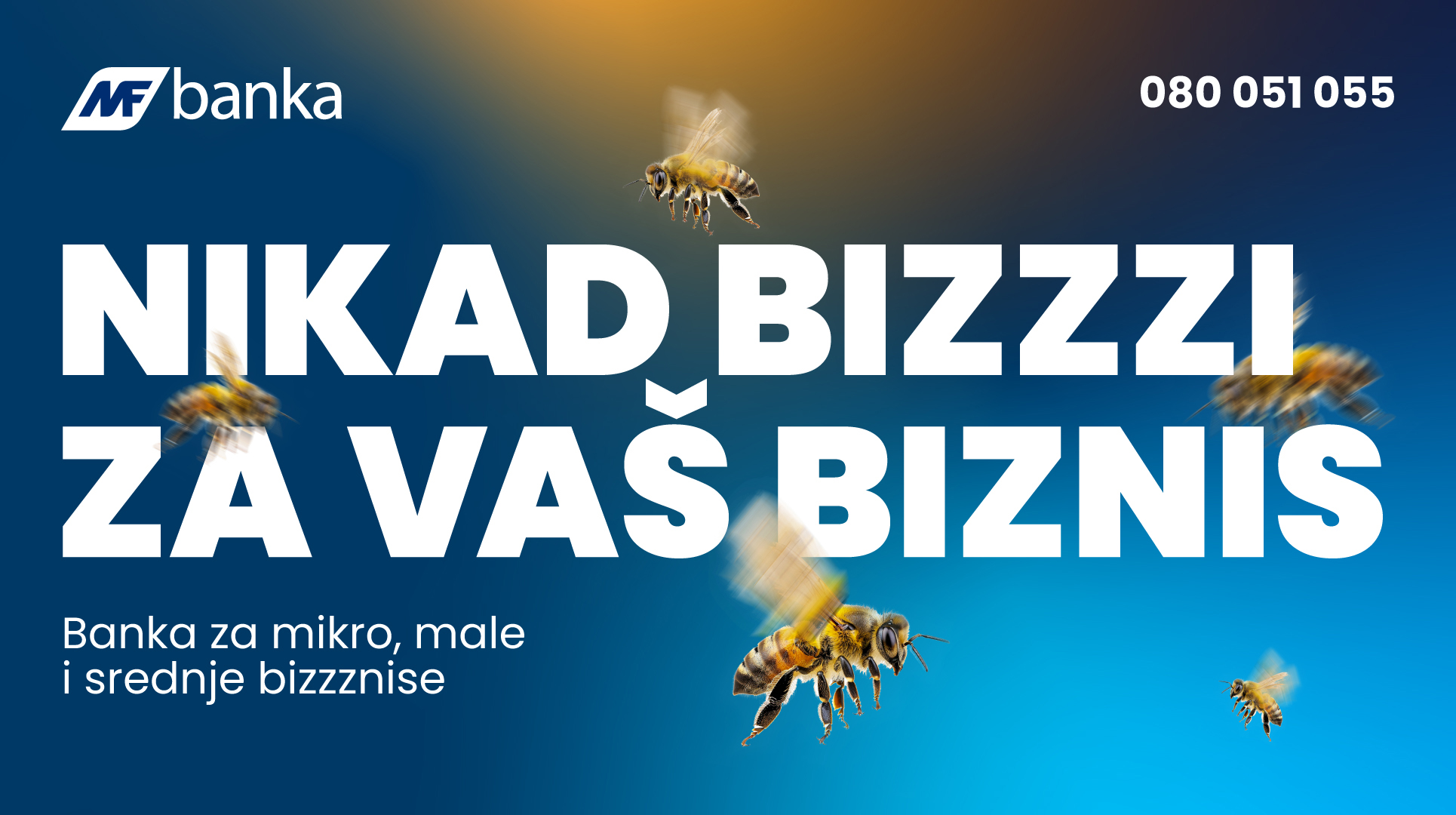 Nikad BIZZZI za vaš biznis: MF banka preduzetnike stavlja na prvo mjesto