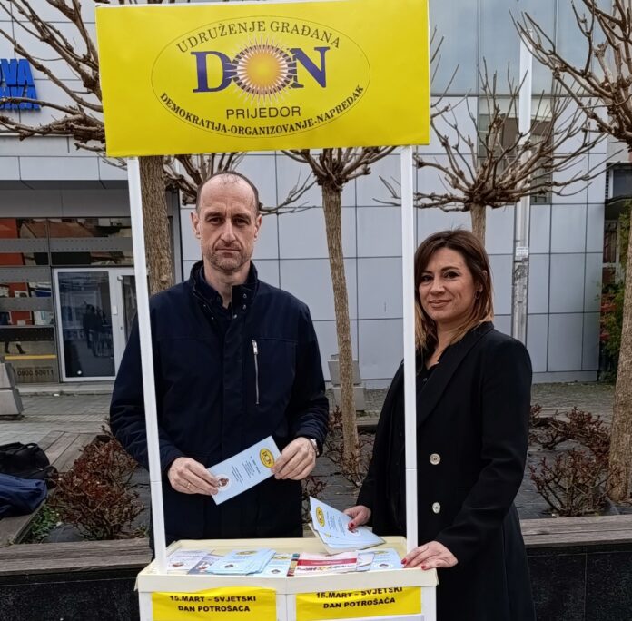 UG “DON” Prijedor: Pomoć potražilo 2.709 potrošača UG “DON” Prijedor: Pomoć potražilo 2.709 potrošača
