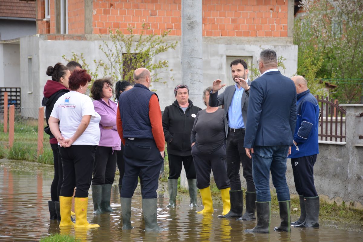 Javor posjetio poplavljeno naselje Baltin Bare