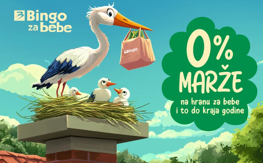 “Bingo za bebe” treću godinu zaredom donosi 0% marže na hranu za najmlađe! “Bingo za bebe” treću godinu zaredom donosi 0% marže na hranu za najmlađe!