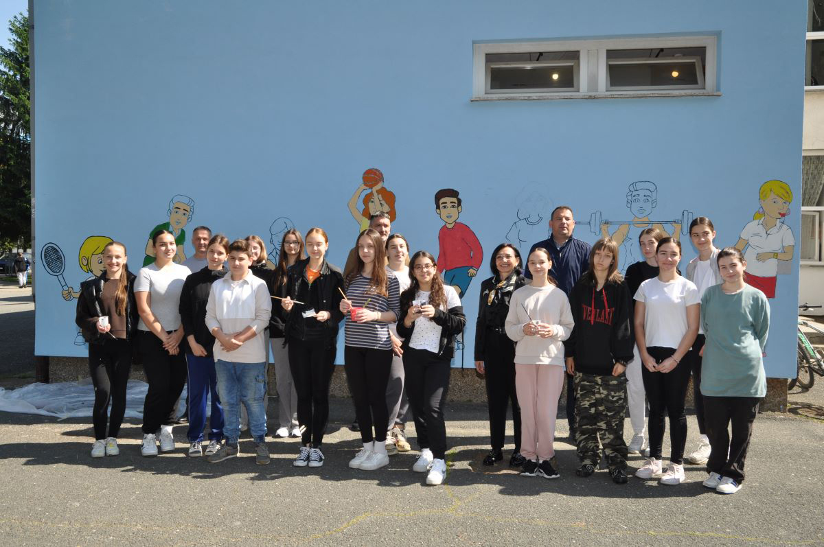 Osnovna škola “Dositej Obradović” dobija mural povodom Dana grada