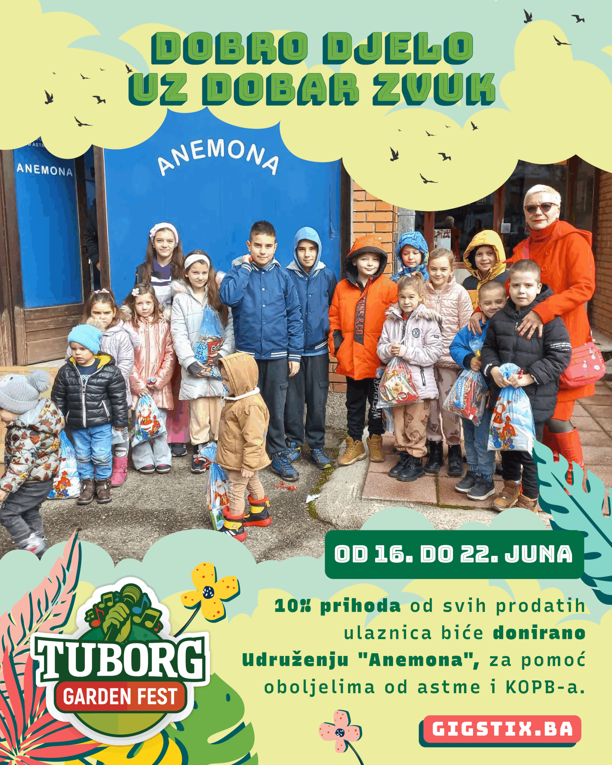 Dobro djelo uz dobar zvuk „Tuborg Garden Festa“ Dobro djelo uz dobar zvuk „Tuborg Garden Festa“