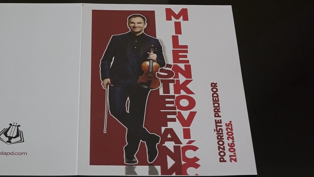Koncert Stefana Milenkovića u Prijedoru 21. juna Koncert Stefana Milenkovića u Prijedoru 21. juna