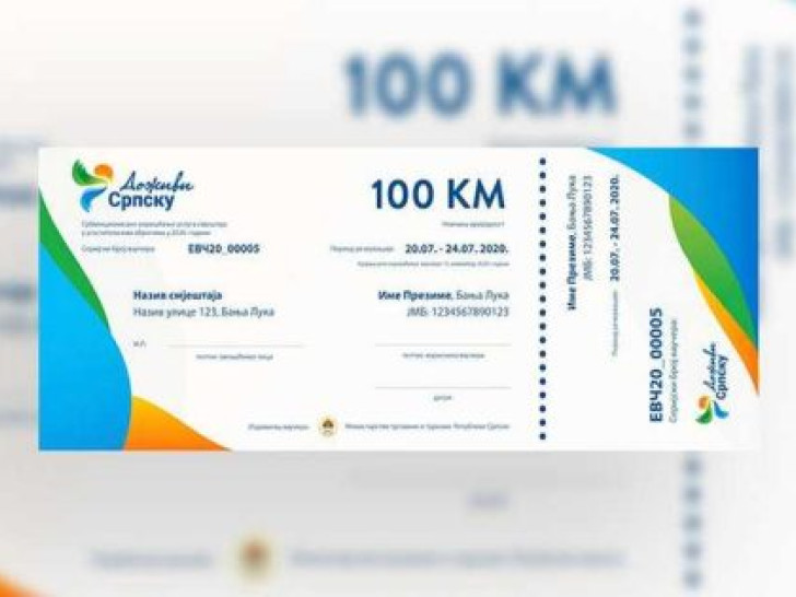 U junu izdato oko 2.500 turističkih vaučera U junu izdato oko 2.500 turističkih vaučera