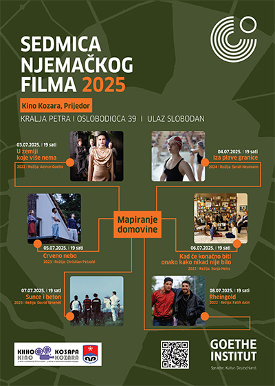 Sedmica njemačkog filma u Prijedoru od 03. do 08. jula