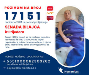 Senad se borio za porodicu pa ostao invalid, sad mu treba naša pomoć Senad se borio za porodicu pa ostao invalid, sad mu treba naša pomoć