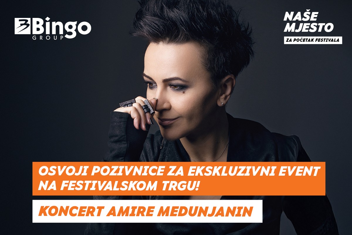 “Bingo” poklanja večer s Amirom Medunjanin