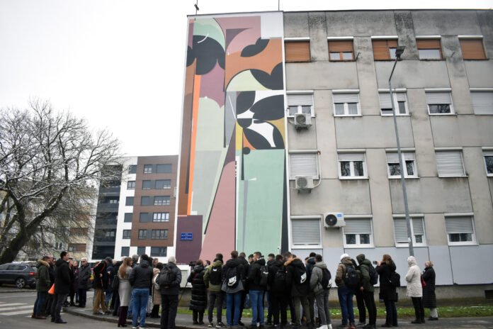 Prijedor dobio 12. mural u saradnji sa opštinom Trento iz Italije