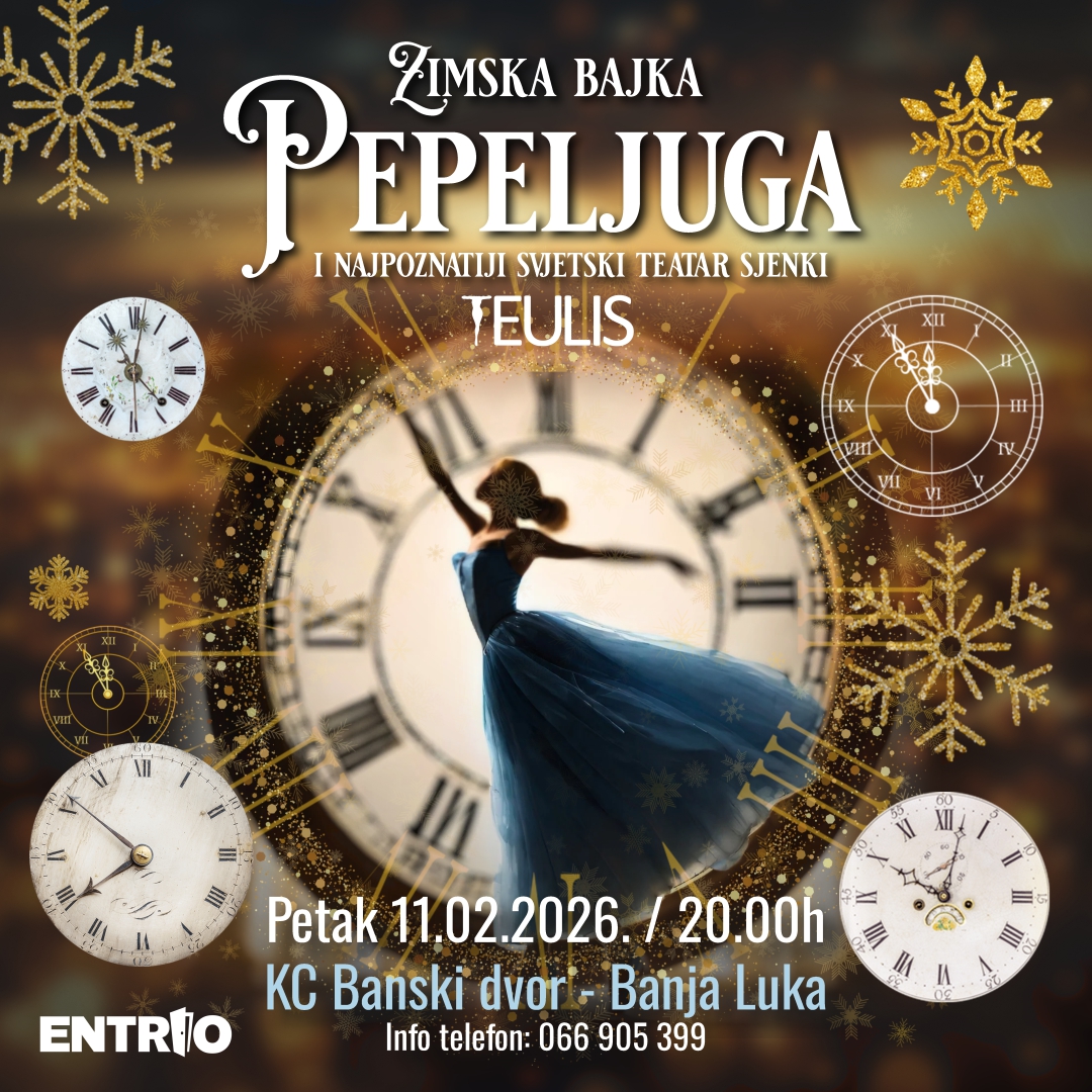 Najpoznatiji teatar sjena na svijetu s predstavom “Pepeljuga” stiže u Banjaluku Najpoznatiji teatar sjena na svijetu s predstavom “Pepeljuga” stiže u Banjaluku