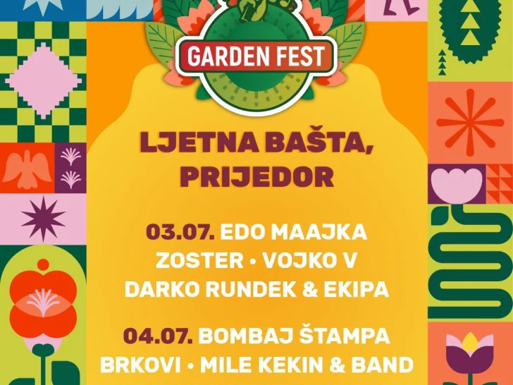 Muzički spektakl pod otvorenim nebom: Prijedor spreman za novi “Garden fest”