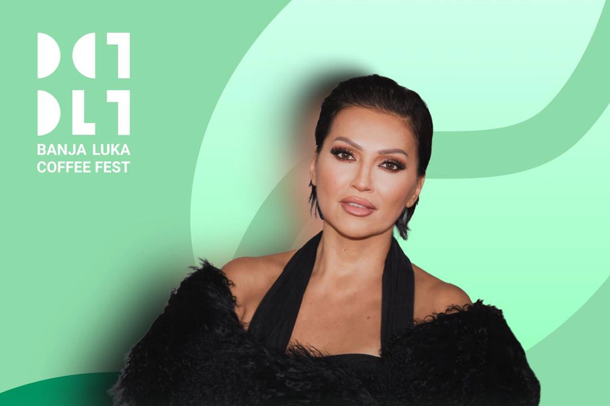 Nina Badrić stiže na Banja Luka Coffee Fest